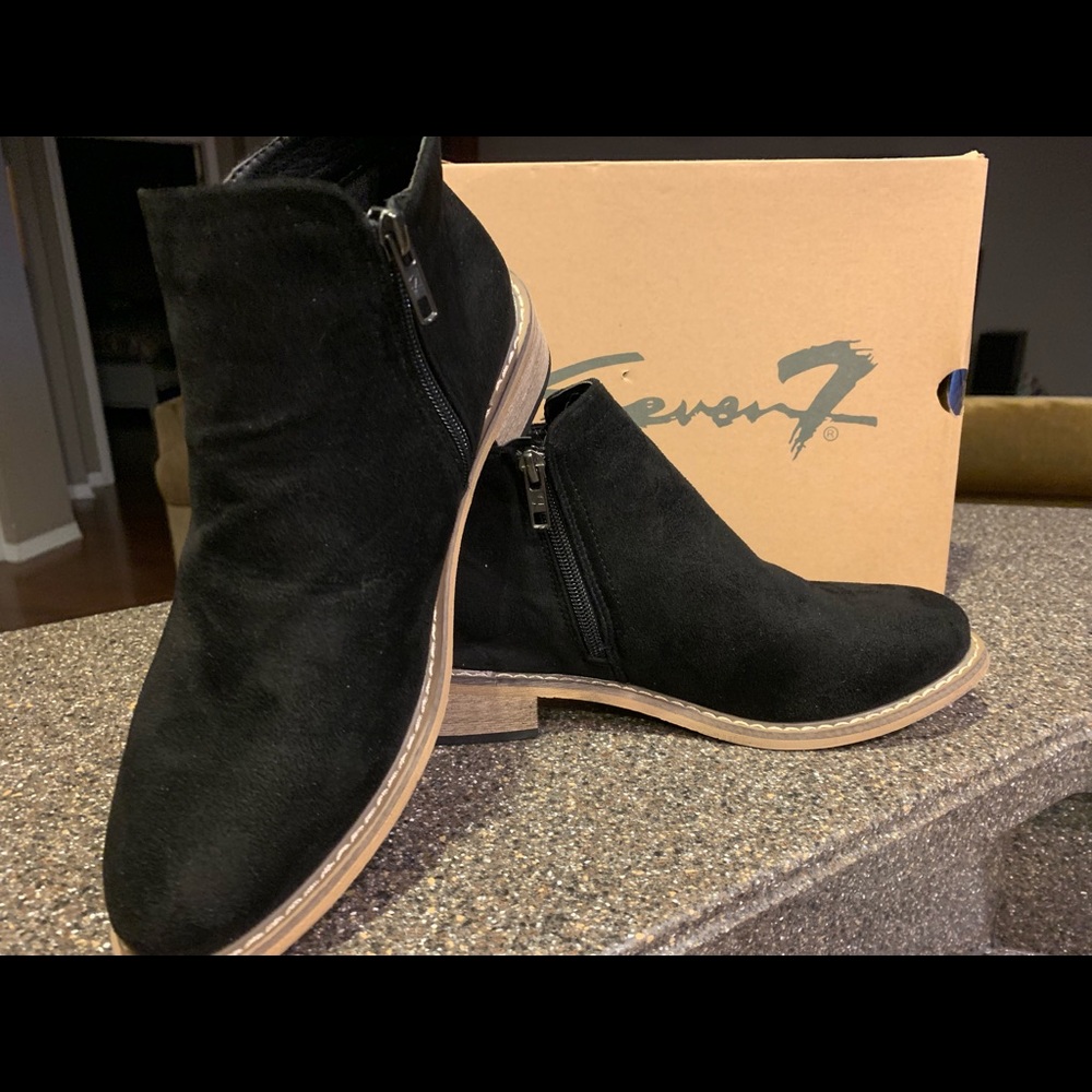 NEW Seven7 Black CISCO KID Booties Sz: 9